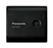 Panasonic Qi対応(無接点充電対応) USBモバイル電源パック リチウムイオン 5,400mAh 黒 QE-PL202-K